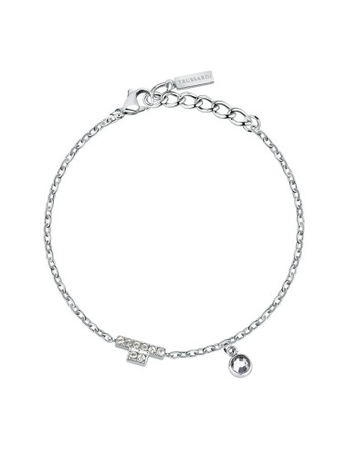 Bracciale TRUSSARDI donna T-Logo acciaio /...