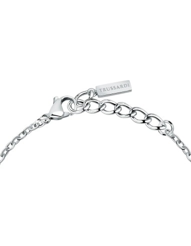 Bracciale TRUSSARDI donna T-Logo acciaio /...