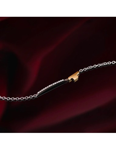 Bracciale TRUSSARDI donna T-Logo tag dorato /...