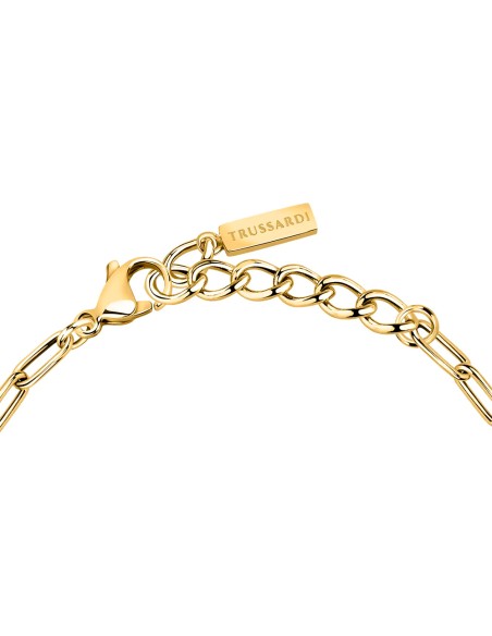 Bracciale TRUSSARDI donna T-Logo dotato / cristalli (TJAXC24)