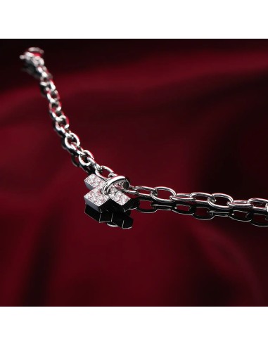 Bracciale TRUSSARDI donna T-Logo acciaio /...