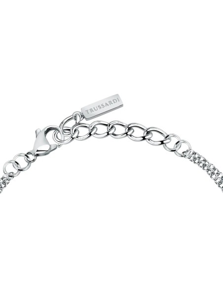 Bracciale TRUSSARDI donna T-Logo doppio acciaio / dorato