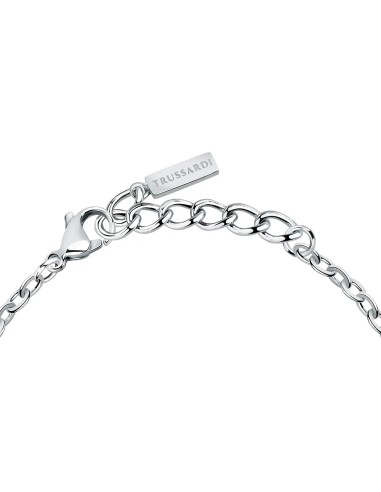 Bracciale TRUSSARDI donna T-Logo acciaio /...