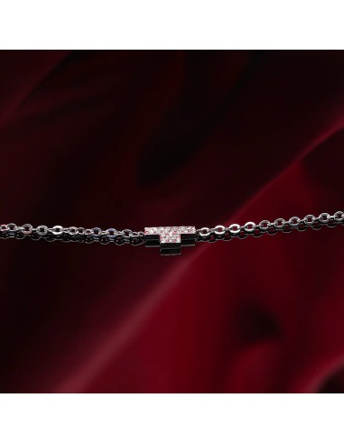 Bracciale TRUSSARDI donna T-Logo acciaio /...