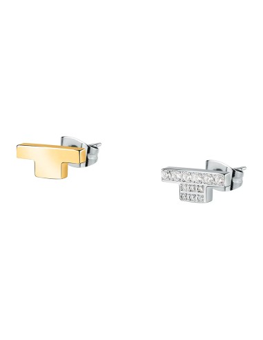 Orecchini TRUSSARDI donna T-Logo dorato /...