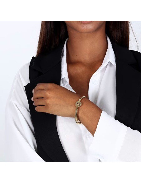 Bracciale MORELLATO donna Bagliori bangle dorato / cristalli