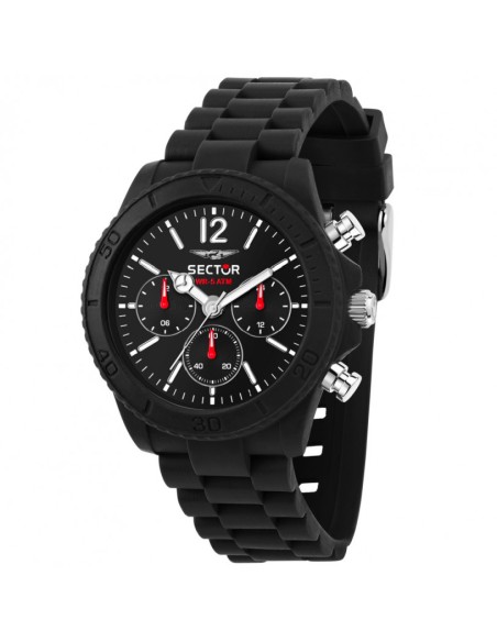 Sector Diver Nero Uomo in Silicone Multifunzione (R3251549001)