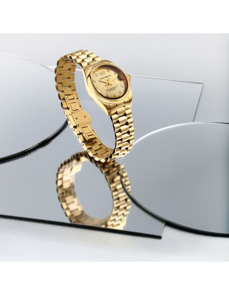 Philip Watch Caribe – Orologio Donna Dorato Diamond con Datario (R8253597625)