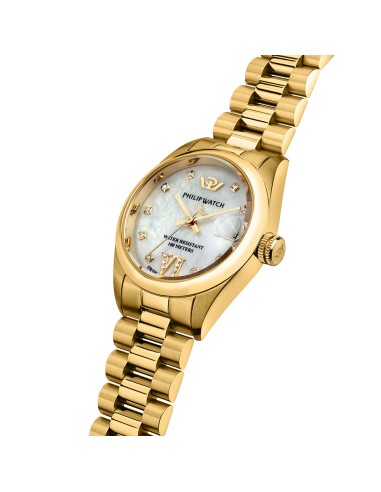 Philip Watch Caribe – Orologio Donna Dorato...