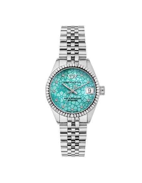 Orologio PHILIP WATCH donna Caribe acciaio / diamond / azzurro
