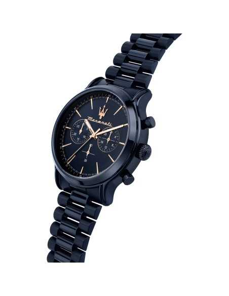 Orologio MASERATI uomo Epoca cronografo Blue Edition