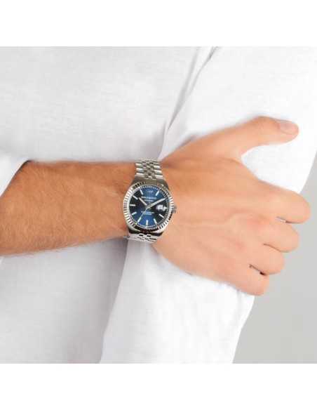 Orologio PHILIP WATCH uomo Caribe Automatico acciaio / blu