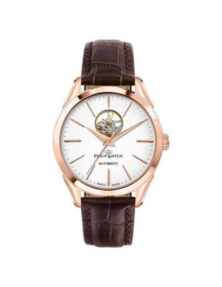 Orologio PHILIP WATCH uomo Roma Automatico pelle marrone