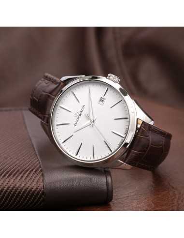Orologio PHILIP WATCH uomo Roma pelle marrone /...