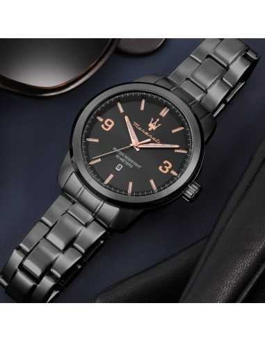 Maserati Successo – Orologio Uomo Acciaio Nero...