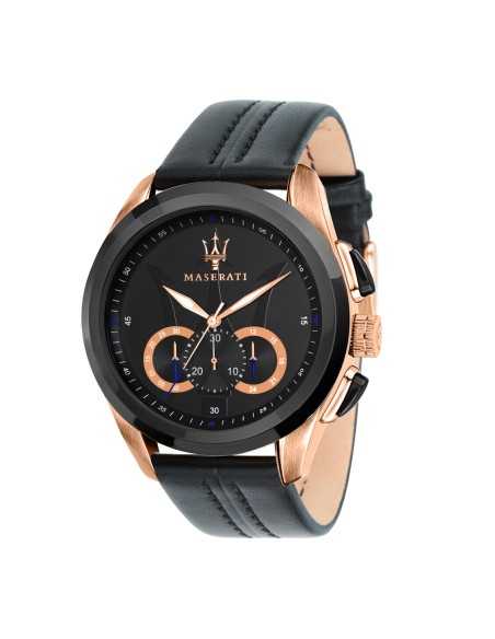 Maserati Traguardo – Orologio Uomo Pelle Nero Cronografo (R8871612027)