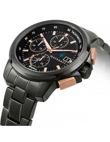 Maserati Successo – Orologio Uomo Acciaio Nero...