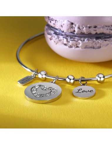 Bracciale LA PETITE STORY Family acciaio Love