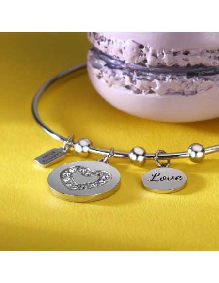 Bracciale LA PETITE STORY Family acciaio Love