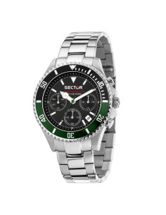 Orologio SECTOR Uomo 230 Cronografo Acciaio Nero/Verde...