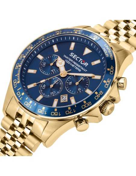Orologio SECTOR uomo 230 cronografo dorato / blu