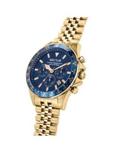Orologio SECTOR uomo 230 cronografo dorato / blu