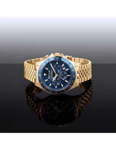 Orologio SECTOR uomo 230 cronografo dorato / blu