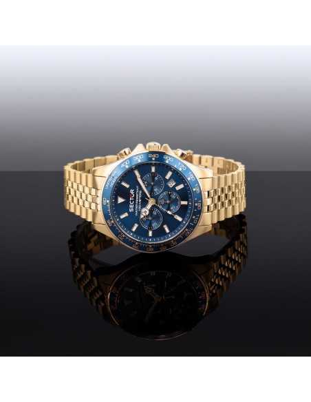 Orologio SECTOR uomo 230 cronografo dorato / blu
