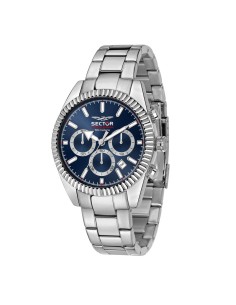 Sector 240 – Orologio Uomo Acciaio Blu/Silver Cronografo...