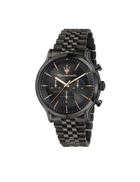 Orologio MASERATI Uomo Epoca Cronografo Acciaio Gun Limited