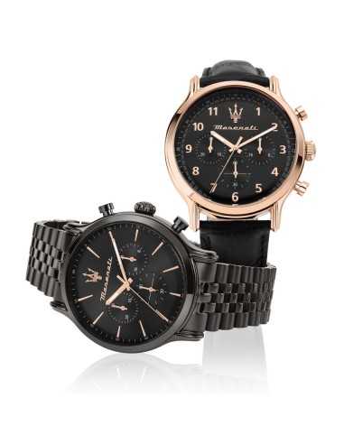 Orologio MASERATI Uomo Epoca Cronografo Acciaio...