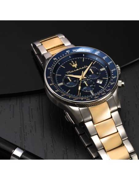 Orologio MASERATI uomo Sfida crono acciaio bicolore - Limited Ed.