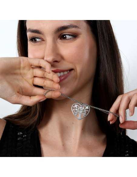 Collana MORELLATO donna Vita acciaio / cuore Limited Ed.