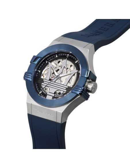 Maserati Potenza – Orologio Uomo Automatico Gomma Blu (R8821108032)