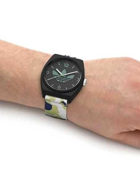 Orologio ADIDAS uomo PROJECT TWO tessuto / nero