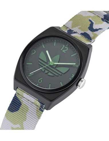 Orologio ADIDAS uomo PROJECT TWO tessuto / nero