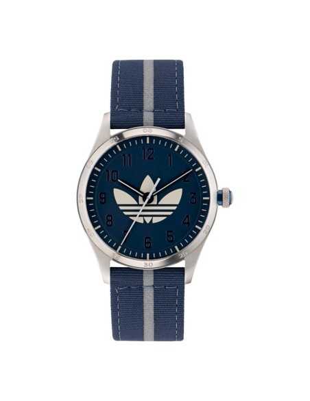 Orologio ADIDAS uomo CODE FOUR tessuto blu / grigio