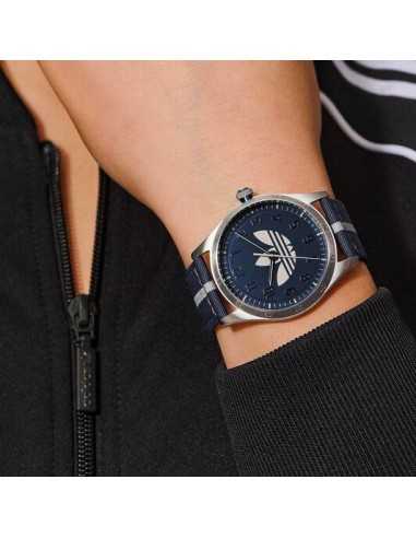 Orologio ADIDAS uomo CODE FOUR tessuto blu /...