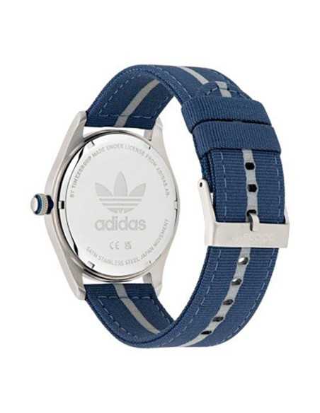 Orologio ADIDAS uomo CODE FOUR tessuto blu / grigio