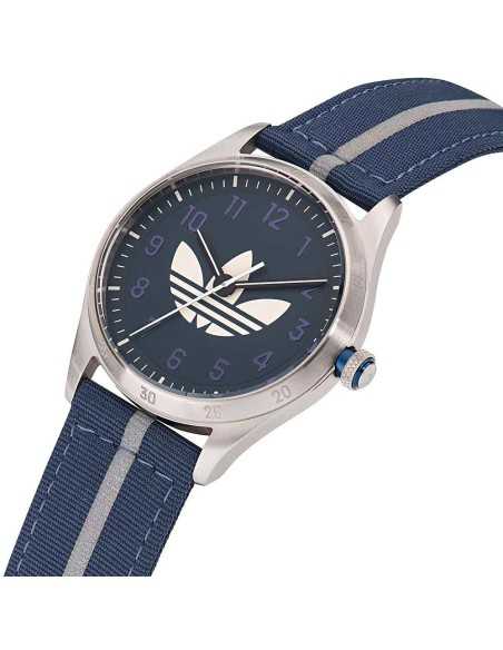 Orologio ADIDAS uomo CODE FOUR tessuto blu / grigio