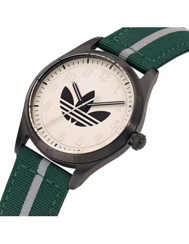 Orologio ADIDAS uomo CODE FOUR tessuto verde /...