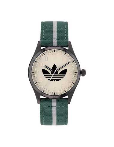Orologio ADIDAS uomo CODE FOUR tessuto verde /...