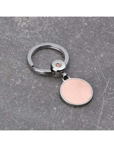 Portachiavi MORELLATO uomo Classic acciaio / oro rosa
