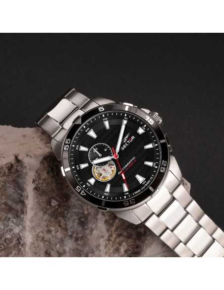 Orologio SECTOR Uomo ADV2500 Automatico Acciaio Nero