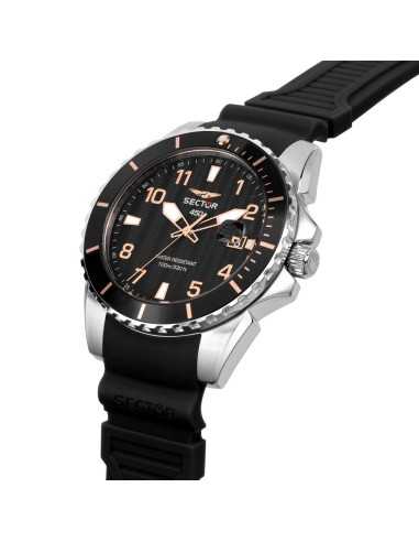Sector 450 – Orologio Uomo Nero con Cinturino...