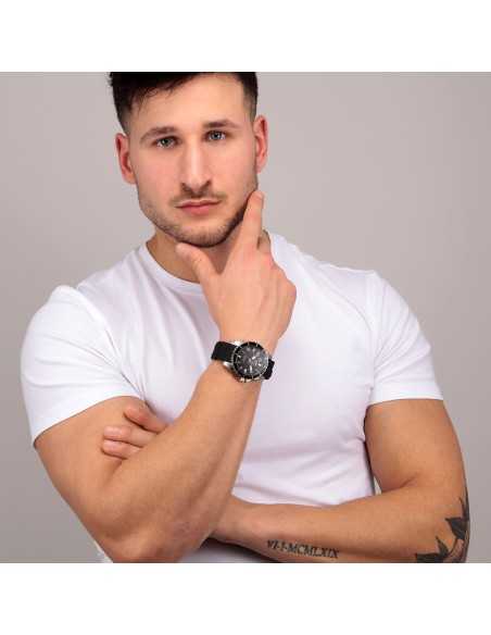 Sector 450 – Orologio Uomo Nero con Cinturino in Silicone (R3251276006)