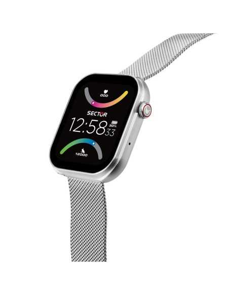 Smartwatch Sector S-03 Digitale Multi-Funzione Mesh Arancione