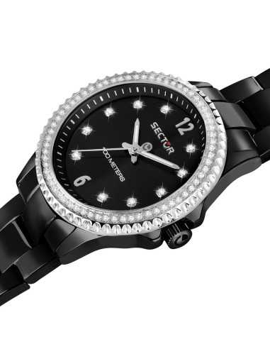 Orologio Sector 230 Donna Acciaio Nero /...