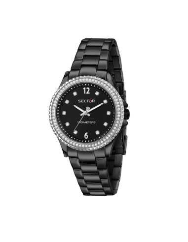 Orologio Sector 230 Donna Acciaio Nero /...