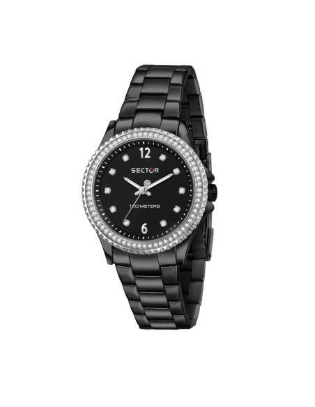 Orologio Sector 230 Donna Acciaio Nero / Cristalli (R3253161535)